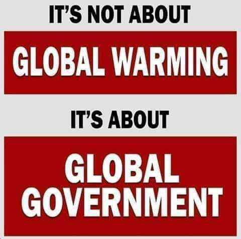 #GlobalGOVERNMENT is their goal!