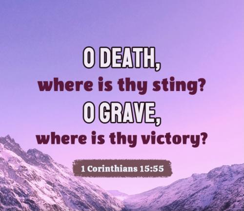 1 Corinthians 15:55