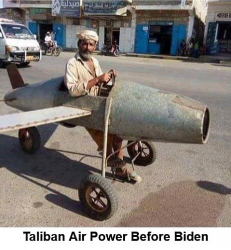 Taliban air force before Biden