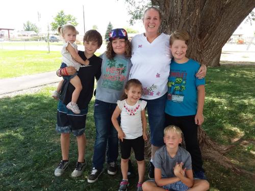 Me with my Grandkids