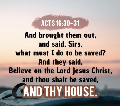 Acts 16:30-31