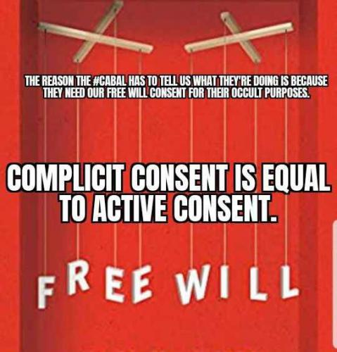COMPLICIT CONSENT = ACTIVE CONSENT