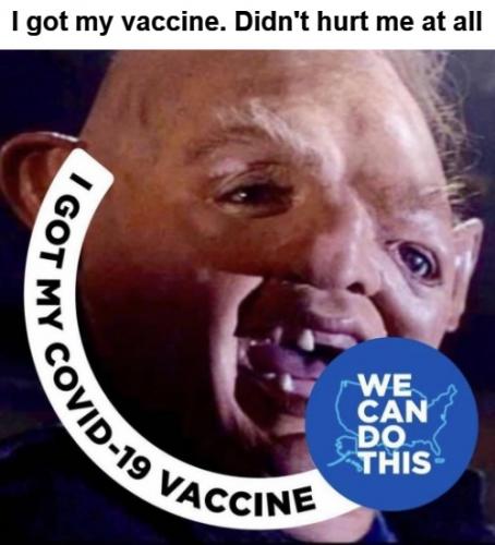 I got my vaccine didnt hurt me at all