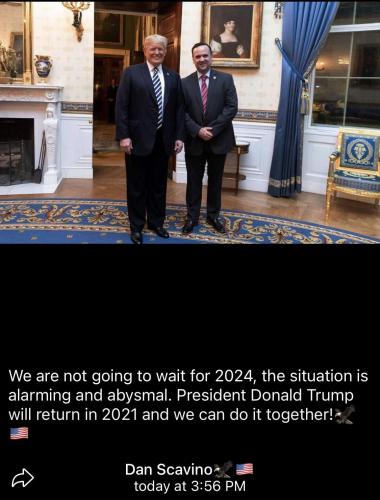 The return of the best president in history