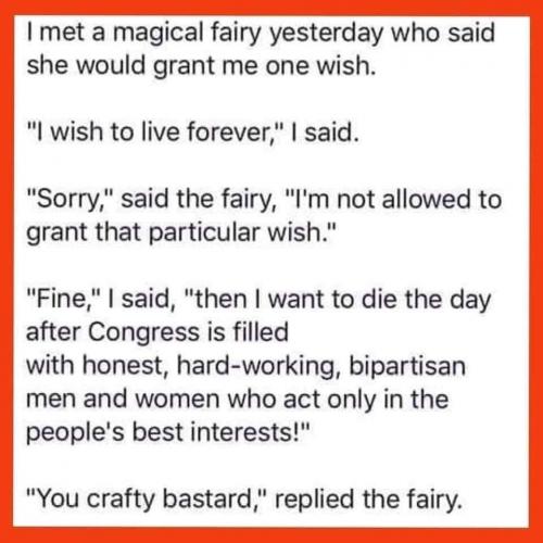 You crafty bastard fairy