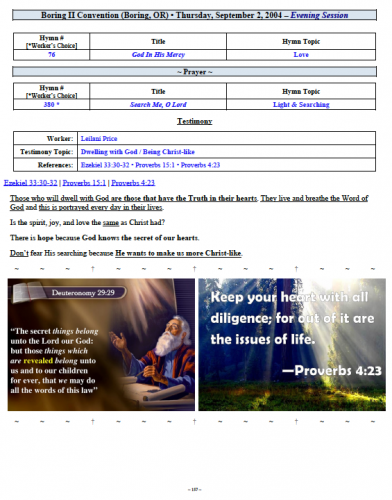 Leilani Price's Testimony