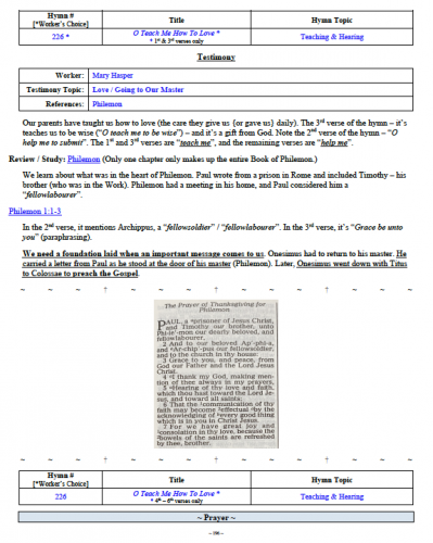 SGM - Mary Hasper's Testimony