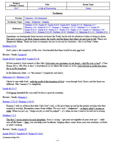 SGM - Worker Unknown (1 of 2)