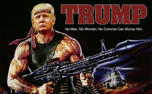 Trump Rambo 2