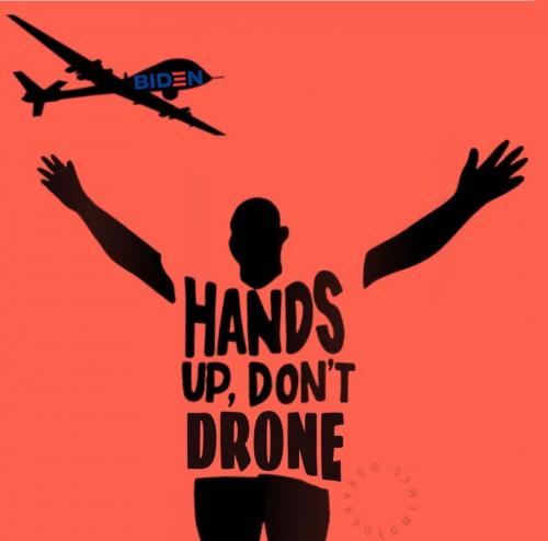hands up don't drone