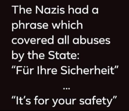 for your safety