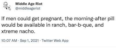 Meme - if men could get pregnant