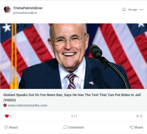 Joking Giuliani