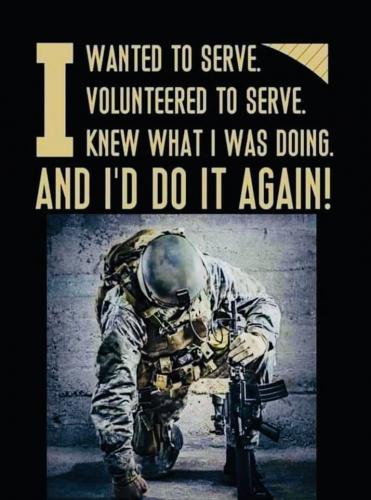 Military - Volunteered to serve