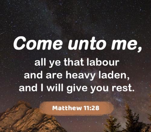 Matthew 11:28