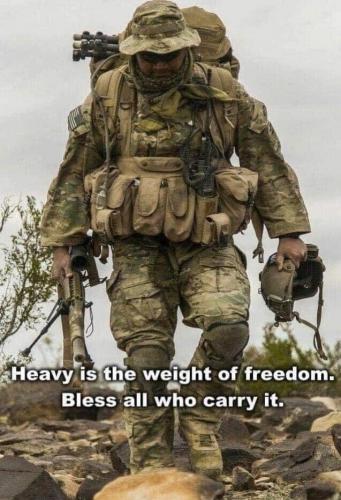 Freedom - Heavy is the weight of freedom