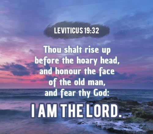 Leviticus 19:32