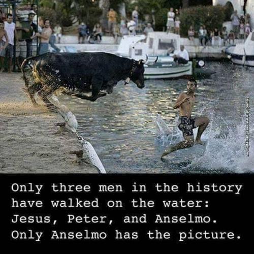 walk on water