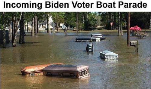 Biden voter parade