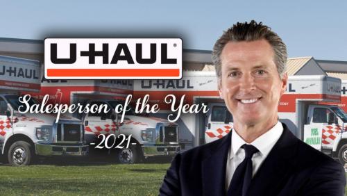 U Haul Sales Person of the Year