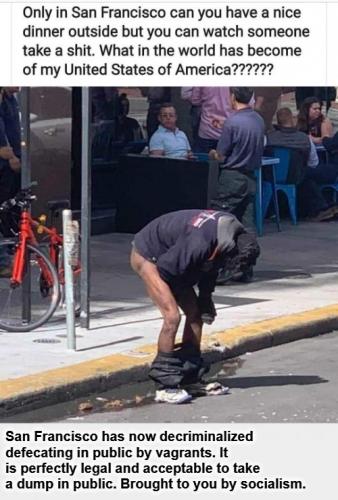Welcome to San Francisco Enjoy our sidewalk cafes