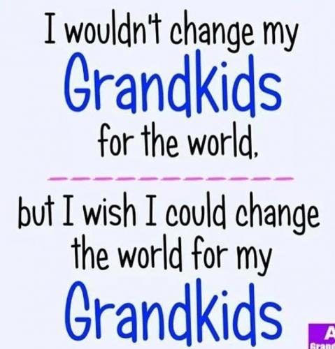 Grandkids - Wouldn't change them for the world...