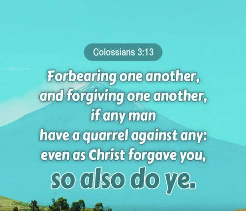 Colossians 3:13