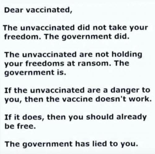 R vaccinated