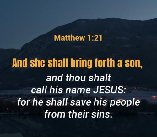 Matthew 1:21