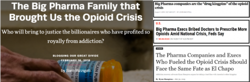 Big Pharma narrative