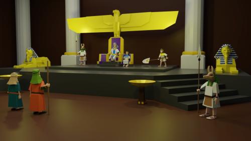 YouTube 2048x1152 Banner Moses visits Pharaoh