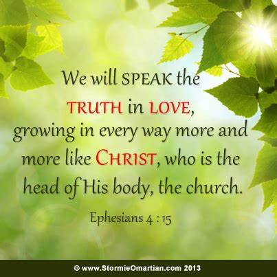 speaktruthinlove