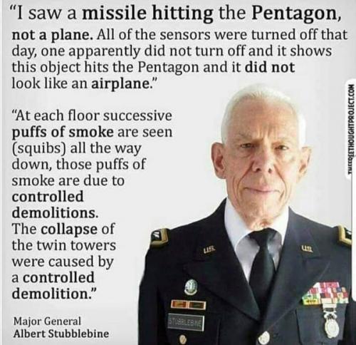 Missle hitting pentagon