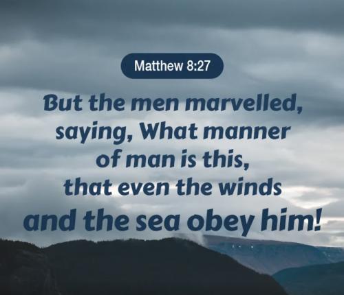 Matthew 8:27
