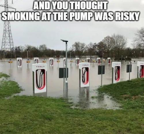 smoking at the pump