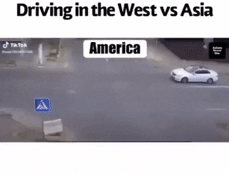 driving in Asia v West