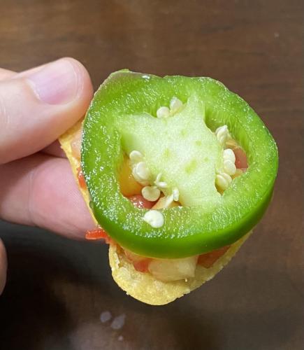 Tortilla Chip With Tropical Salsa & JalapeÃ±o