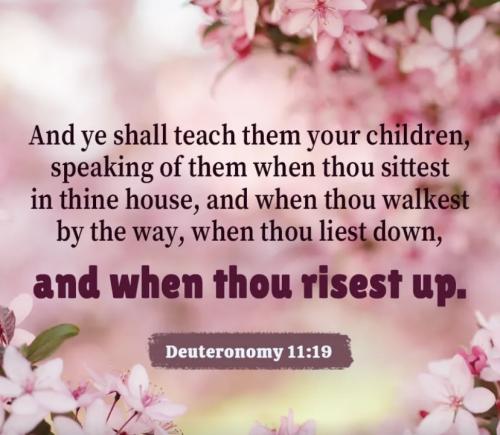 Deuteronomy 11:19