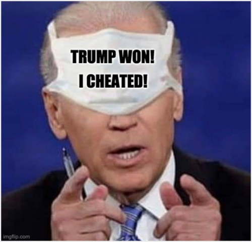 Trump Won - I Cheated