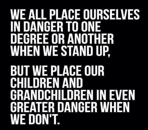 put ourselves in danger