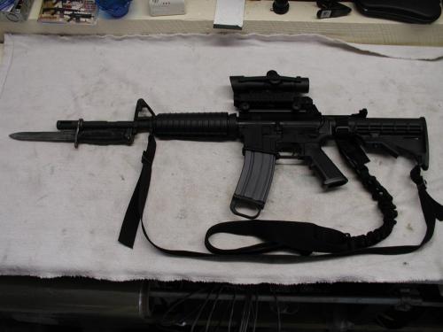 BushMaster M4A3 with Bayonet
