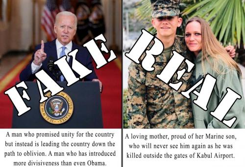 fake real