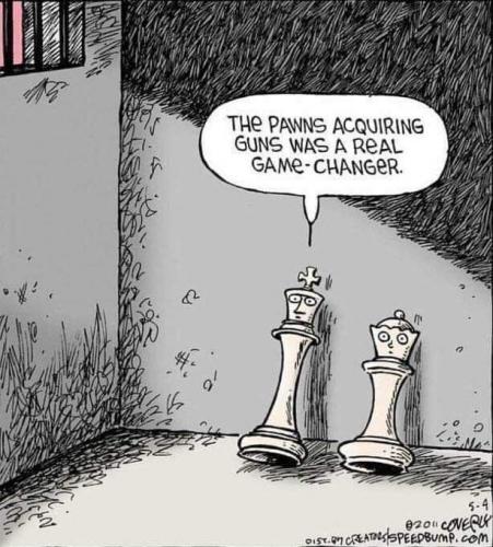 guns - pawns