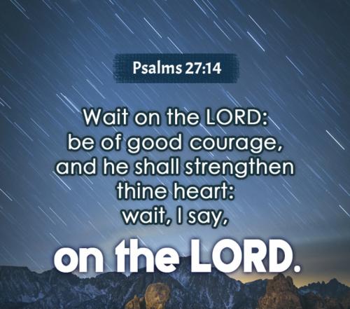 Psalm 27:14