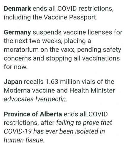 Vax update