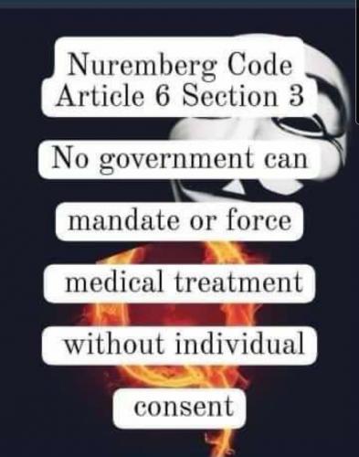 Nuremberg Code Article 6 Section 3