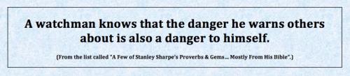 Watchmans Danger