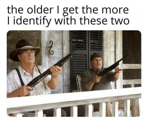 I identify with these two