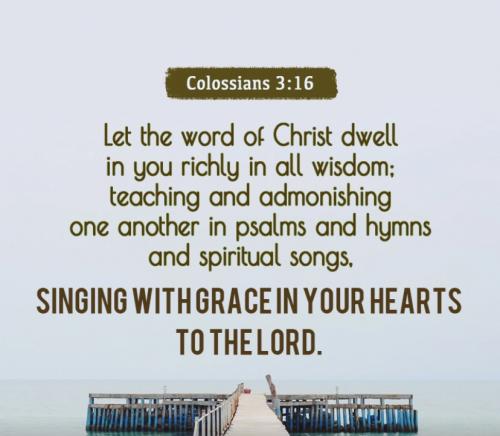 Colossians 3:16