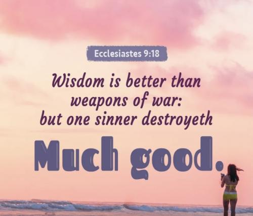 Ecclesiastes 9:18
